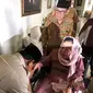 Bakal Calon Presiden Prabowo Subianto mengunjungi kediaman Gus Dur di Ciganjur, Jakarta Selatan, Kamis (13/9/2018).