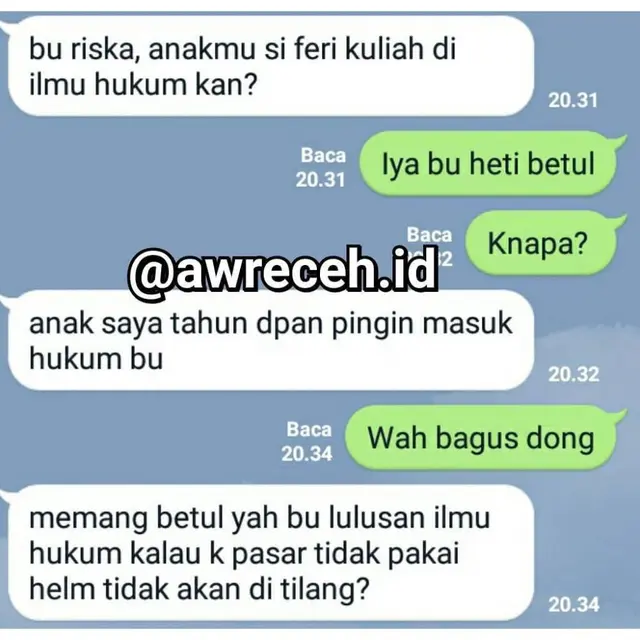 6 Chat Tanya Seputar Kuliah Ini Sering Terjadi, Endingnya Bikin Gagal Paham