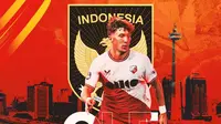 Timnas Indonesia - Ilustrasi Ole Romeny (Bola.com/Adreanus Titus)