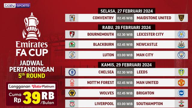 Piala FA 2023/2024 Putaran Kelima