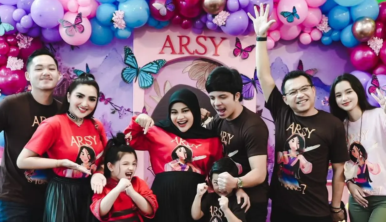 Ultah Arsy ke-7 (Instagram/attahalilintar)