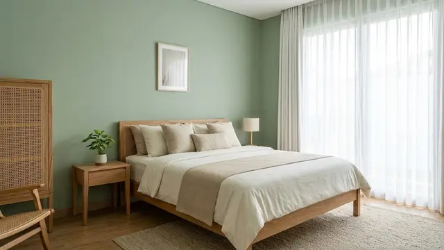 Kamar Tidur Sage Green