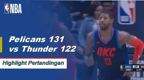 Julius Randle menyarangkan 33 poin dan 11 rebound saat New Orleans mengungguli Oklahoma City.