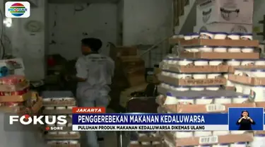 60 jenis makanan kedaluwarsa ini antara lain, minyak goreng, kue kering, selai roti, dan juga makanan anak bermerek.