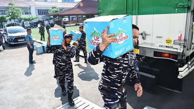 Peduli Korban Bencana Sumatra, Le Minerale Kirim Bantuan Air Mineral