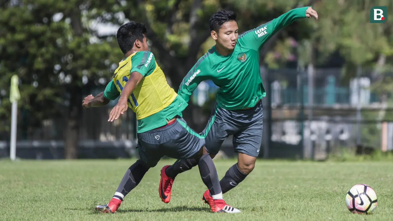 Latihan Timnas Indonesia U-19
