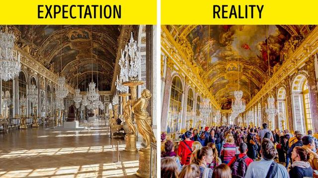 Potret Ekspektasi Vs Realita Saat Kunjungi Tempat Wisata Populer Dunia. (Sumber: brightside.me)