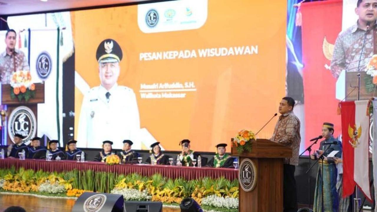 Hanya Kurang dari 4% Populasi Indonesia Jadi Pengusaha, Wali Kota Makassar Ajak Lulusan Kampus Jadi Pengusaha Muda Makassar