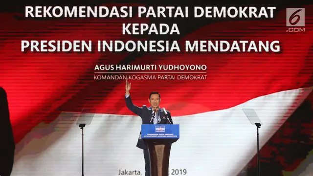 Ketua Kogasma AHY Sampaikan Rekomendasi Presiden Mendatang