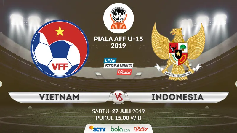 Vietnam U-15 vs Indonesia U-15