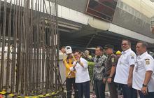 Gubernur Pramono Perintahkan Pembongkaran Tiang Monorel di Rasuna Said Dikebut 4-5 Tiang per Hari