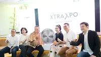 Konferensi pers XTRA XPO 2023 oleh CIMB Niaga di Menara Sentraya, Jakarta Selatan pada Jumat (12/5/2023).