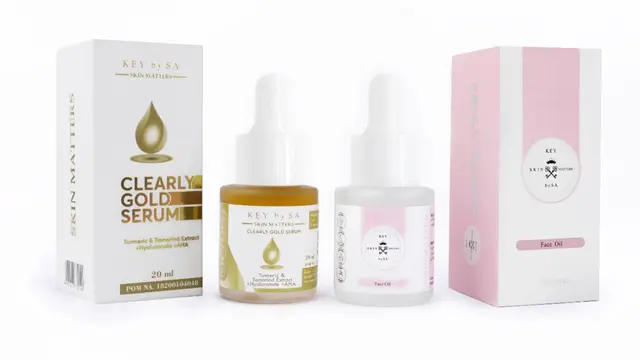 Face oil dan Serum Wajah  KEY by SA