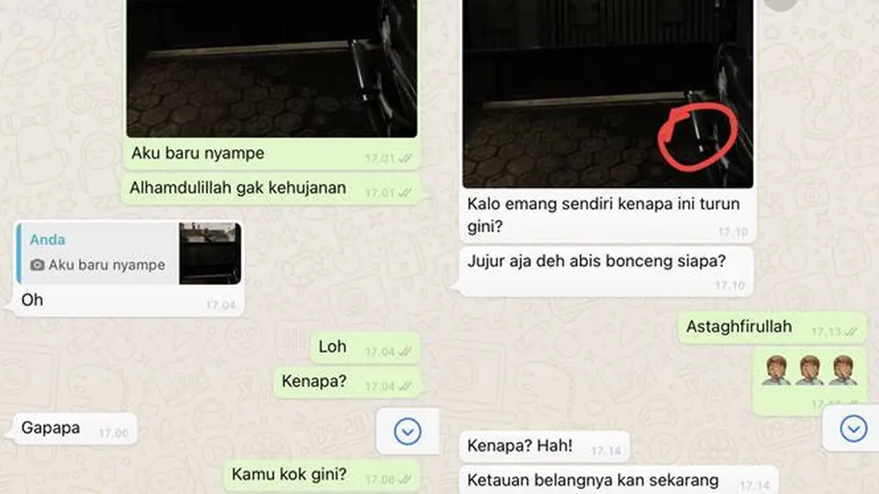 Viral, Pasangan Kekasih Ribut Gara-gara Pijakan Kaki Sepeda Motor Ini Kocak