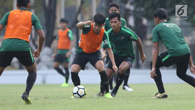 Hadapi Chinese Taipei, Timnas Indonesia U-19 Matangkan Latihan