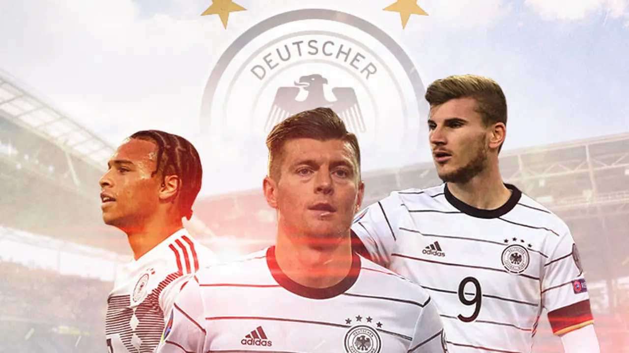 Jerman - Leroy Sane, Toni Kroos, Timo Werner