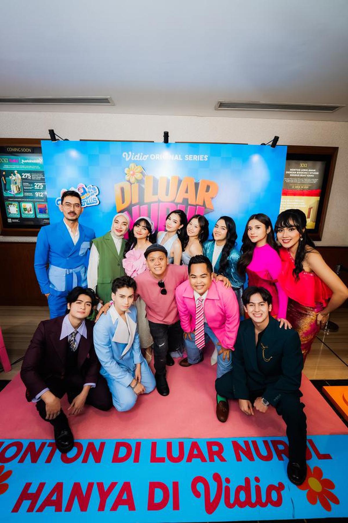 Potret Seru Konferensi Pers Vidio Original Series Di Luar Nurul, Penuh Warna!