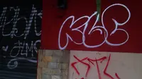 Ilustrasi vandalisme atau aksi coret di tembok bangunan ataupun dinding rumah. (Foto: Dok. KRjogja.com)