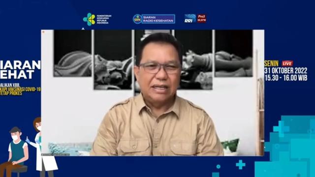 Juru Bicara Kementerian Kesehatan RI Mohammad Syahril
