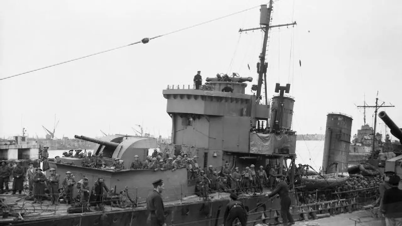 Evakuasi Dunkirk 1940 (Wikimedia Commons)