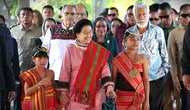 Momen Ramos Horta dan Xanana Sambut Langsung Kedatangan Megawati