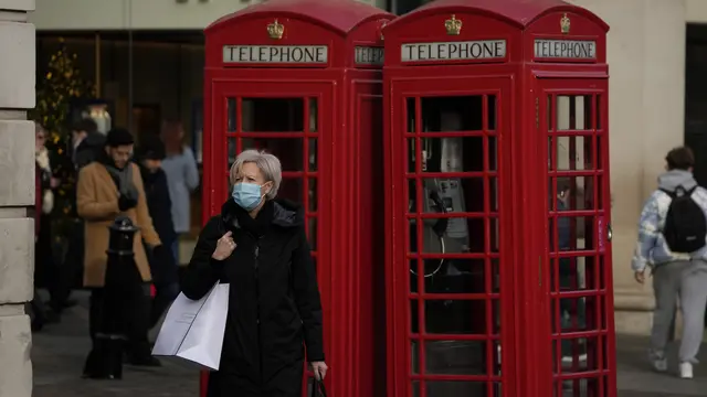 Inggris Terapkan Lagi Aturan Wajib Bermasker