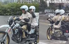 Aksi Nekat Bule Boncengan Motor Masuk Tol Kebon Jeruk, Jadi Sorotan