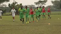 Latihan Persebaya (Zulfikar Abubakar/Liputan6.com)