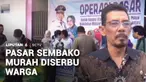 Operasi pasar murah beras dan minyakita di pasar tradisional di Jember, Jawa Timur, diserbu warga. Bahkan, warga sudah antre sejak stannya belum dibuka, sehingga 5 kuintal beras SPHP ludes dalam waktu hitungan menit saja.