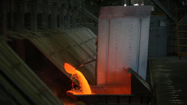 Smelter tembaga PT Freeport Indonesia (PTFI) melalui PT Smelting yang berlokasi di Kabupaten Gresik, Jawa Timur. (Dok MIND ID.