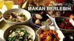 Anda akan tetap tenang makan berlebih jika melakukan trik jitu berikut ini.