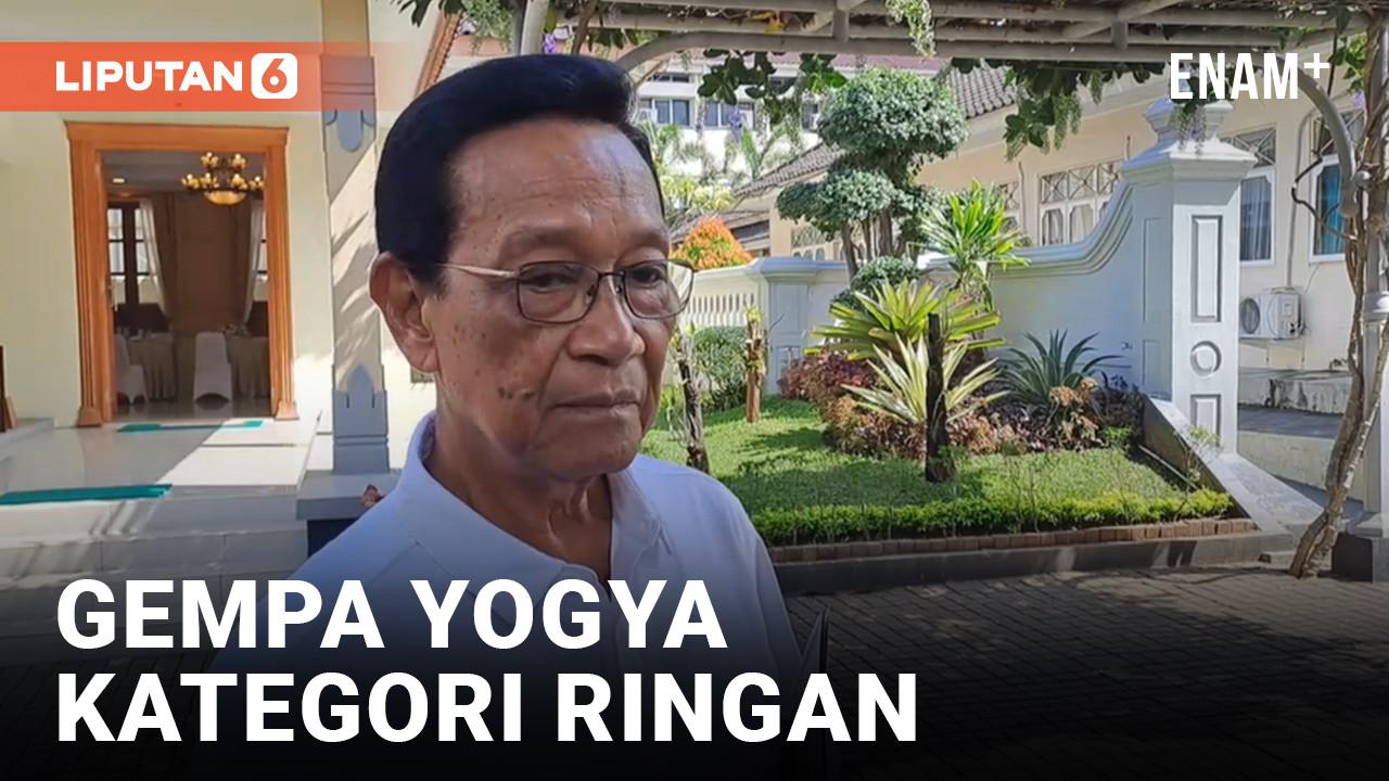 Sri Sultan Hamengku Buwono X Laporkan Kerusakan Gempa Yogya dalam Kategori Ringan