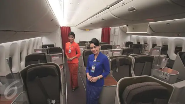 Kali Ketiga, Garuda Raih World's Best Cabin Crew dari Skytrax
