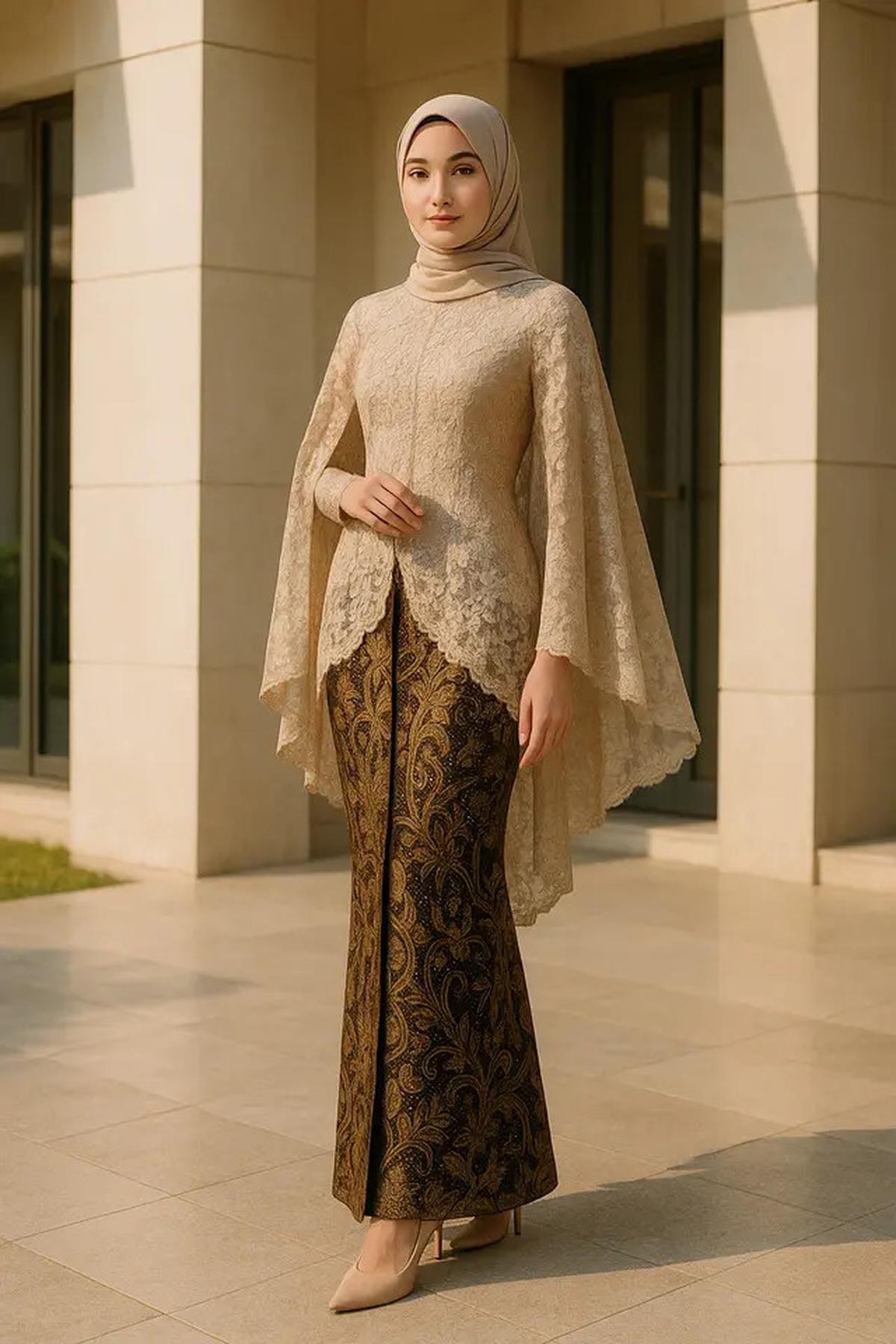 8 Model Brokat Panjang Bawahan Batik Terbaru 2025, Tren Elegan dan Modern