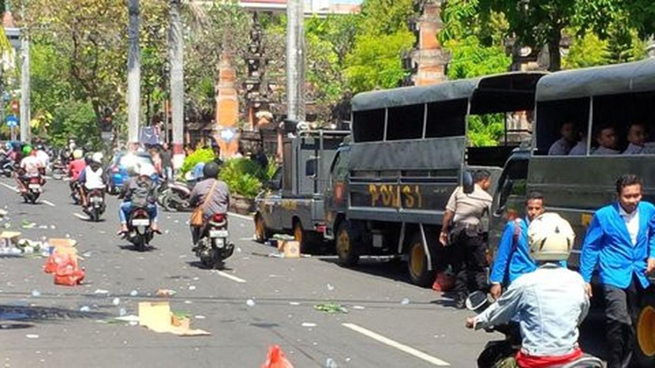Praperadilan perdana Margriet kelar, Jalan Sudirman dipenuhi sampah
