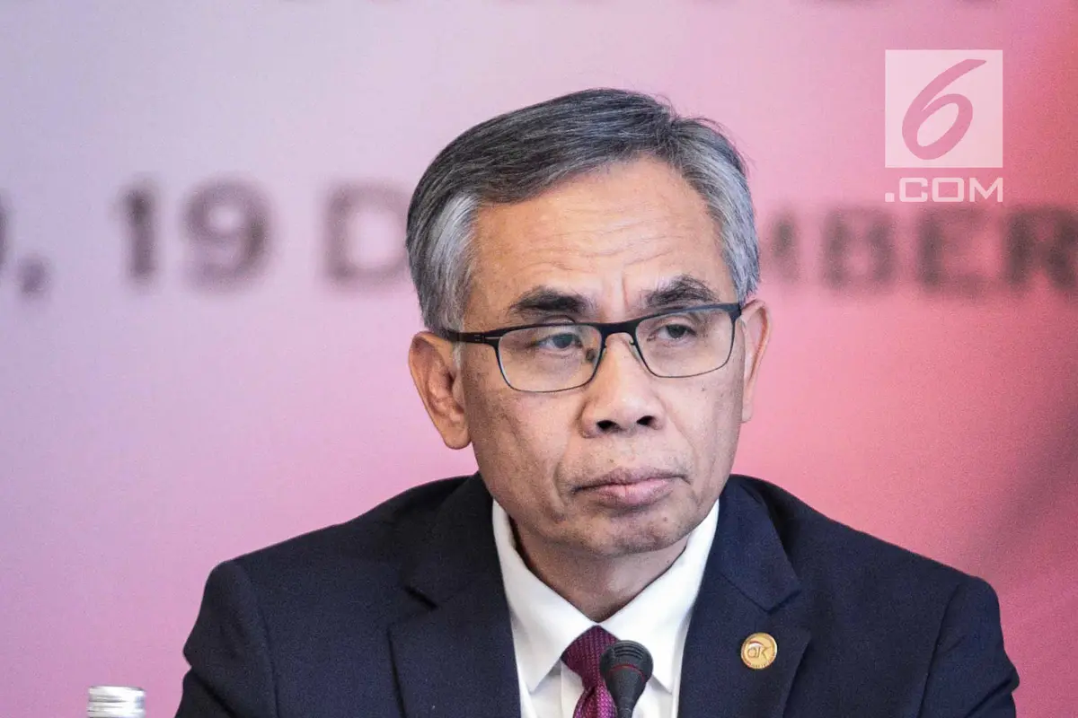 Ketua Dewan Komisioner Otoritas Jasa Keuangan (OJK) Wimboh Santoso
