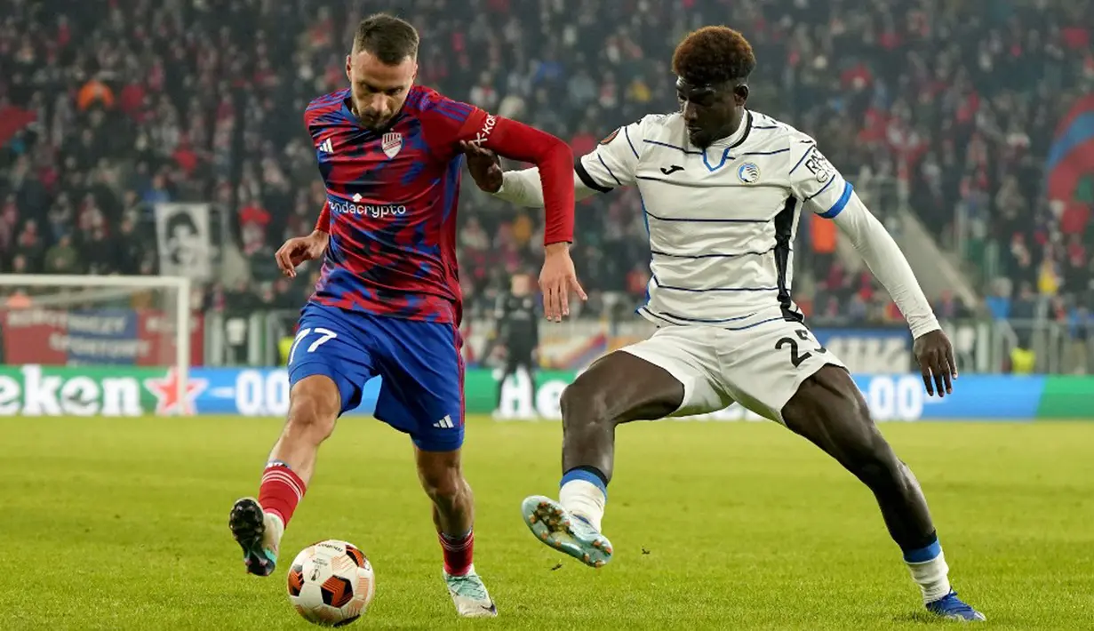 Apalagi, mereka hanya butuh hasil imbang. Namun klub Serie A Italia tetap waswas. Pasalnya, Sporting yang menjadi pesaing Atalanta bertindak sebagai tuan rumah dengan menjamu Sturm Graz. (MACIEK SKOWRONEK/AFP)