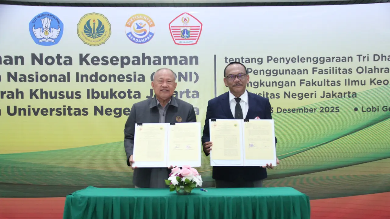 KONI DKI Kolaborasi dengan UNJ