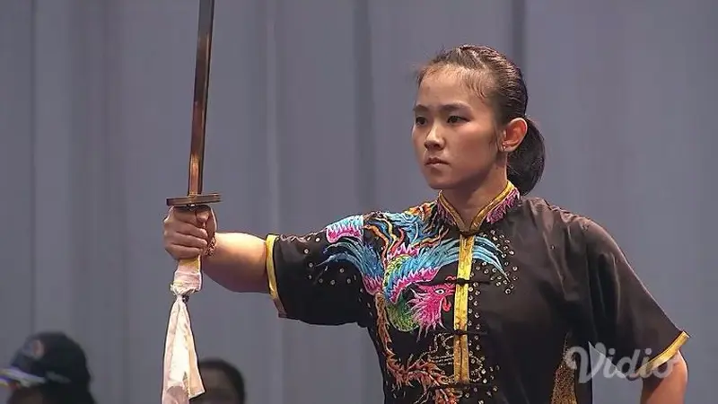 Atlet wushu, Felda Elvira meraih emas di SEA Games 2017