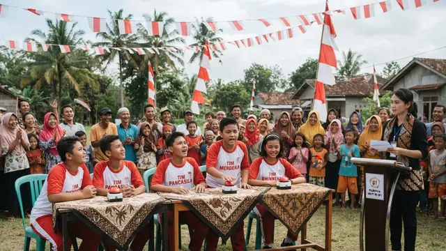 Lomba Kemerdekaan 17 Agustus 1945 HUT RI Ke-81 yang Unik