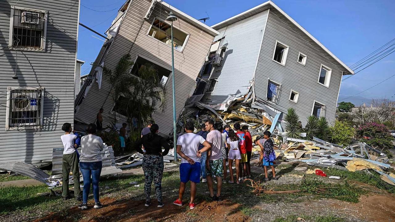 FOTO: Gempa Kembar Terbesar Seabad Luluhlantakkan Wilayah Caracas Venezuela
