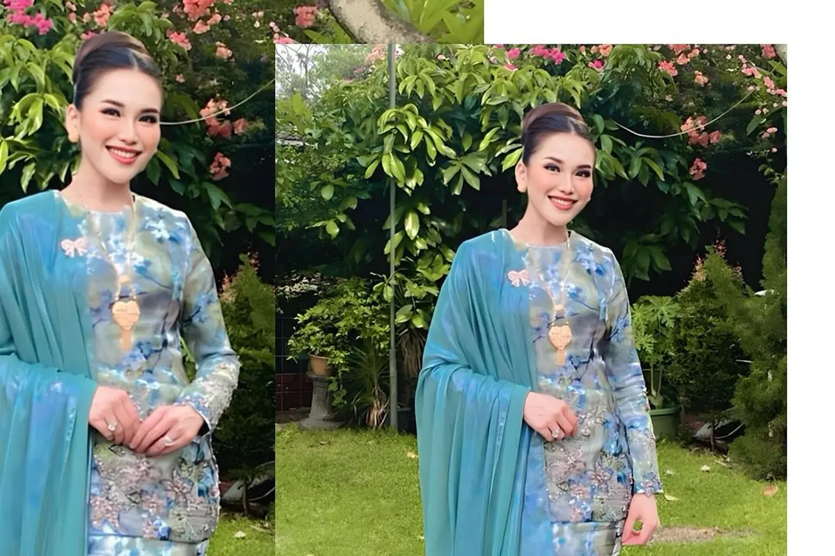 Baju kurung Ayu Ting Ting
