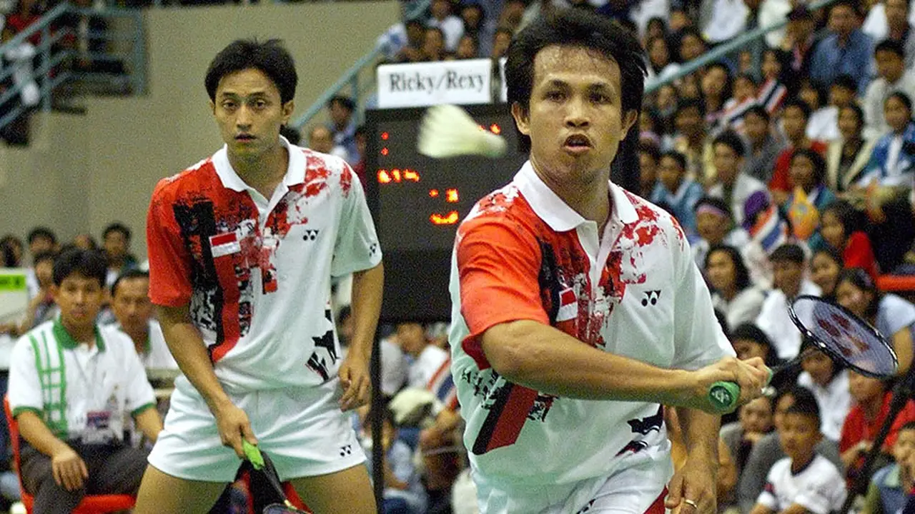 Ricsky Subagja bersama Rexy Mainaky