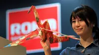 Keren, Burung Bangau Hasil Origami Benar-benar Bisa Terbang