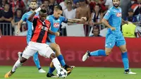 Gelandang OGC Nice, Jean Michael Seri. (AP Photo/Claude Paris)