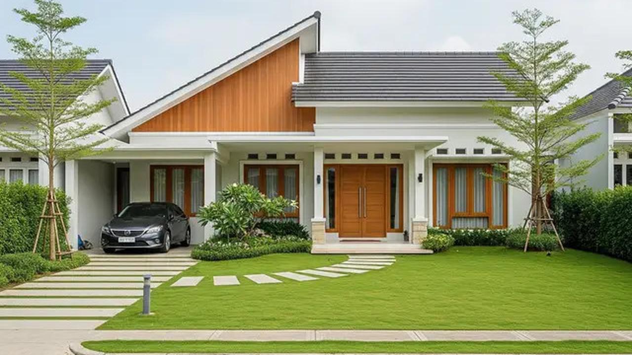 10 Ide Pekarangan Rumah Minimalis Tanpa Pagar yang Estetik di 2025, Fungsional dan Ramah Lingkungan