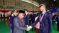 Wabup Mujiono Ajak Lulusan Akademi Penerbangan Banyuwangi Jadi Pelopor Seaplane Indonesia