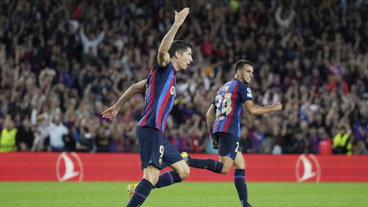 Foto: Ditahan Imbang Inter Milan, Peluang Barcelona Lolos ke 16 Besar Liga Champions Semakin Tipis