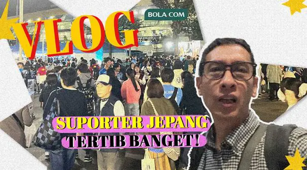 Berita video Vlog Bola.com kali ini, jurnalis Bola.com, Erwin Fitriansyah berkesempatan untuk melihat langsung tertibnya suporter Jepang saat nonton bola di stadion. Keren!