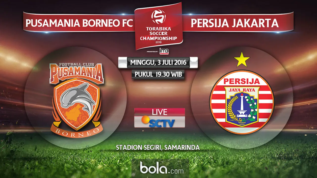 Borneo FC Vs Persija Jakarta